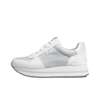 MICHAEL KORS Monique Low-Top Casual Shoes Women's Silver