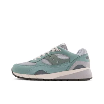 Saucony Shadow 6000 Cushioned Anti Slip And Wear Resistant Lightweight Low Top Casual Running Shoes Unisex Cyan