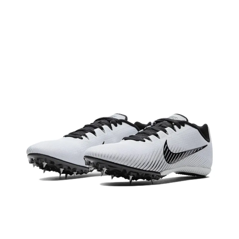 Nike Air Zoom Rival M 9 Spikes 'Pure Platinum Black'-2