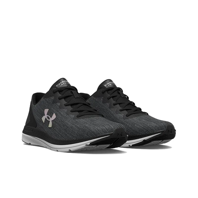 Under Armour Charged Impulse 2 Knit Low-Top Running Shoes Women's Black-2