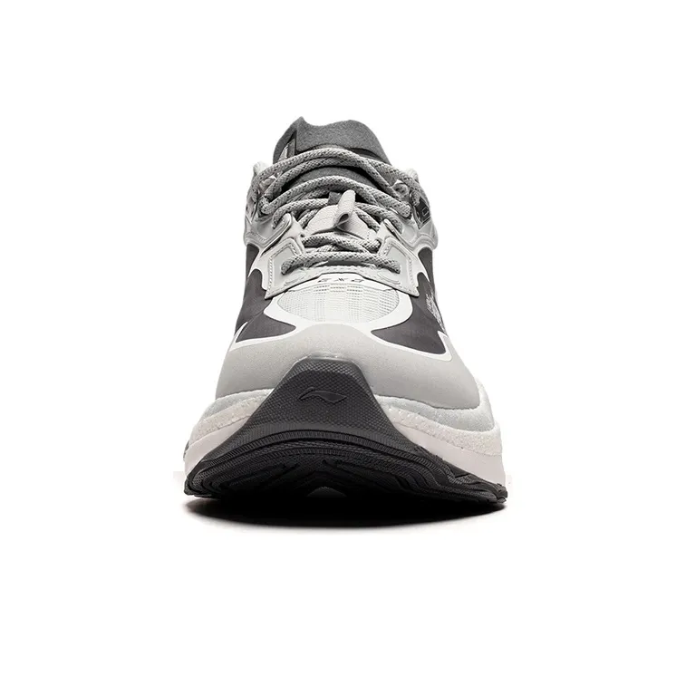 LiNing Beyond Infinity Durable Breathable Low Top Sports Casual Shoes Men's Glacier Gray-4