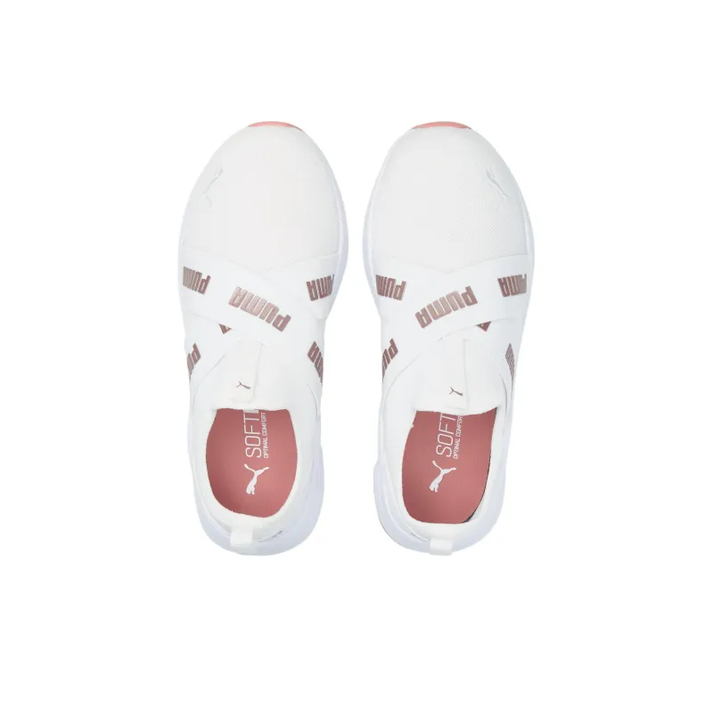 Puma Women's Wired Run Slip-On 'White Rose Gold'-2