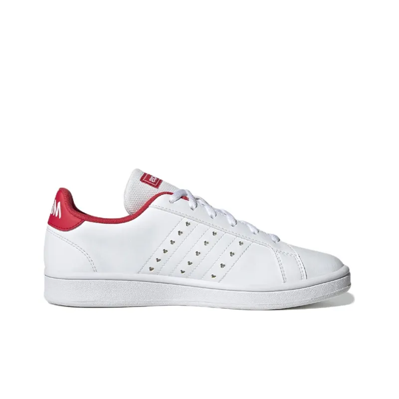 Adidas Neo Grand Court 'White Red' Women's-1