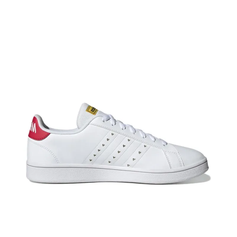 Adidas Neo Grand Court 'White Black Red'-1