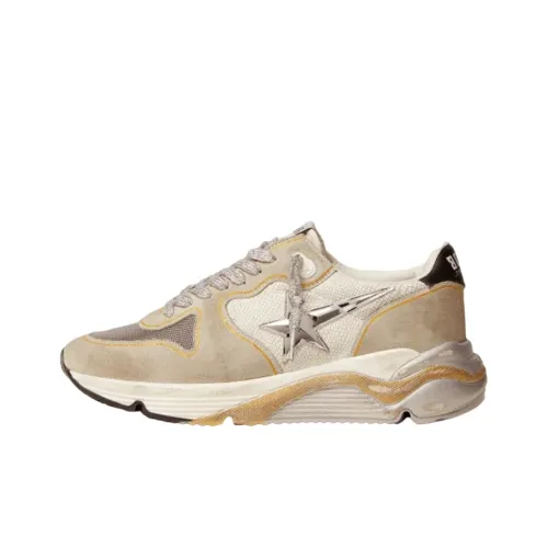 Golden Goose Running Sole Casual Shoes Women's Low-Top Light Brown