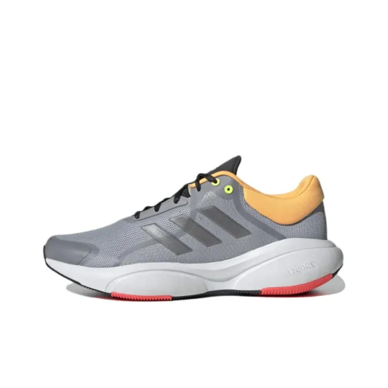 Adidas Response Cushioning Wear-Resistant Low-Top Running Shoes Men's Smoke Gray-0
