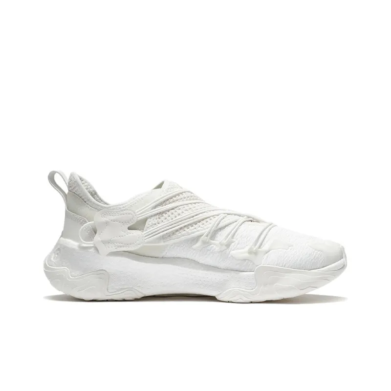 LiNing Jackie Chan Collection Low Top Sports Casual Shoes Men's Champagne White-1