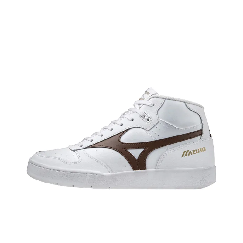 Mizuno Skateboard Shoes Unisex Mid-Top White-0