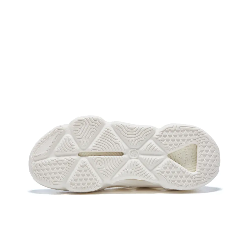 PEAK Taichi Clogs Sports Sandals Canvas White-5