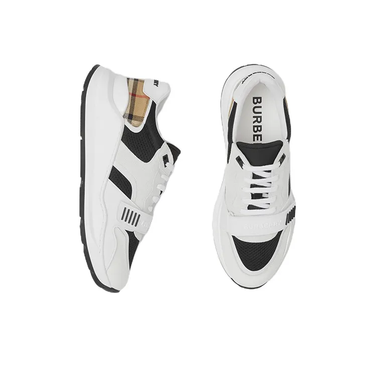 Burberry Regis Black White Archive Beige-1