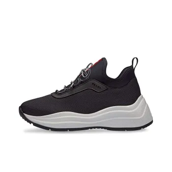 PRADA Neoprene Logo White Women's