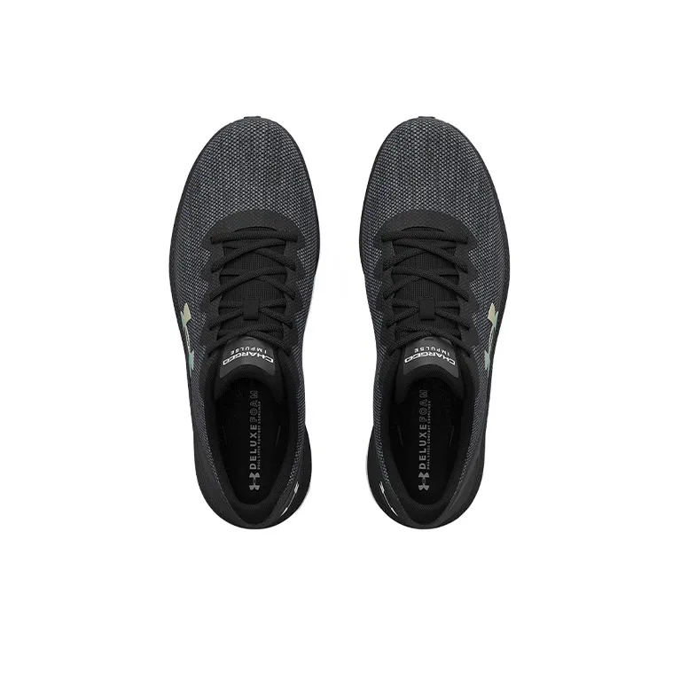 Under Armour Charged Impulse 2 Knit Low-Top Running Shoes Women's Black-3