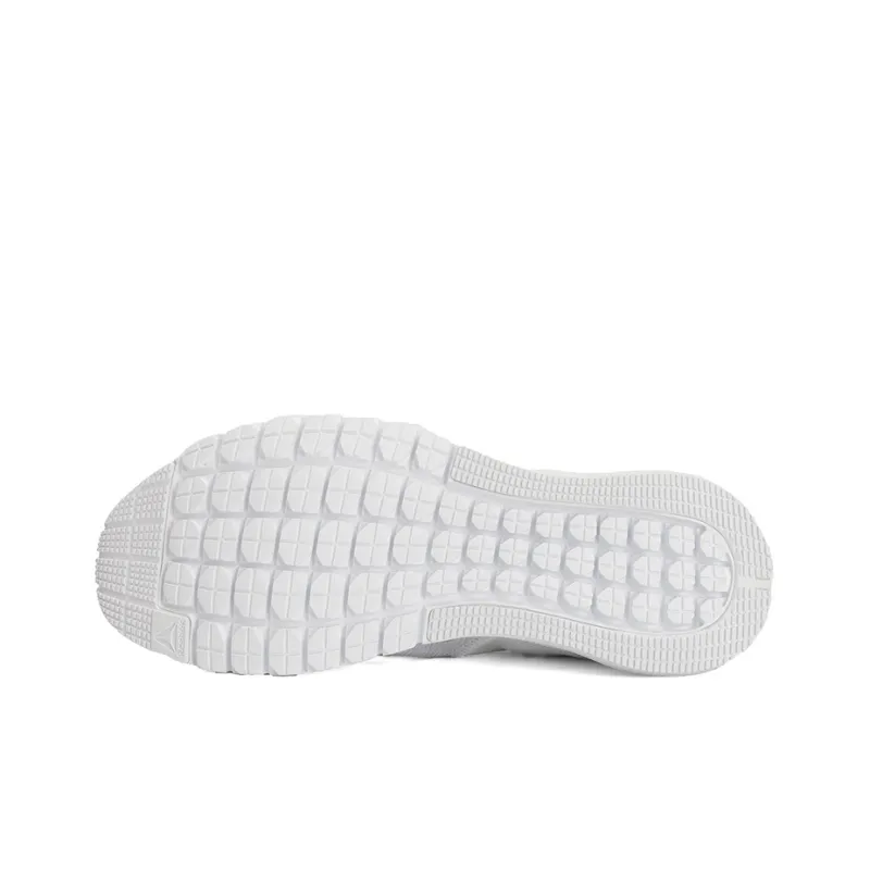 Reebok Print Lite Rush Wear-Resistant Low-Top Running Shoes Women's White-4