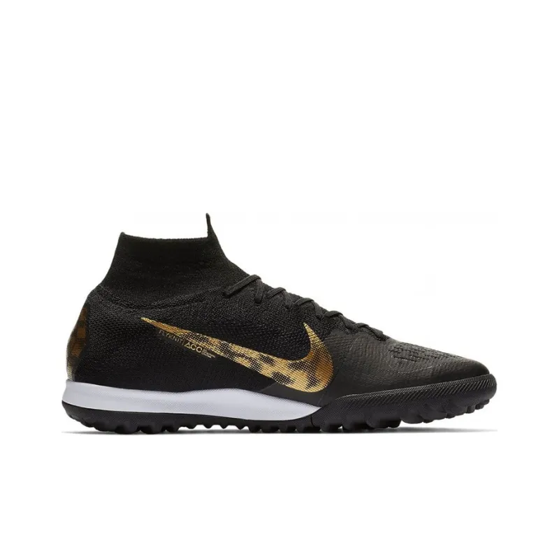 Nike Mercurial SuperflyX 6 Elite Tf Turf 'Black Gold'-1