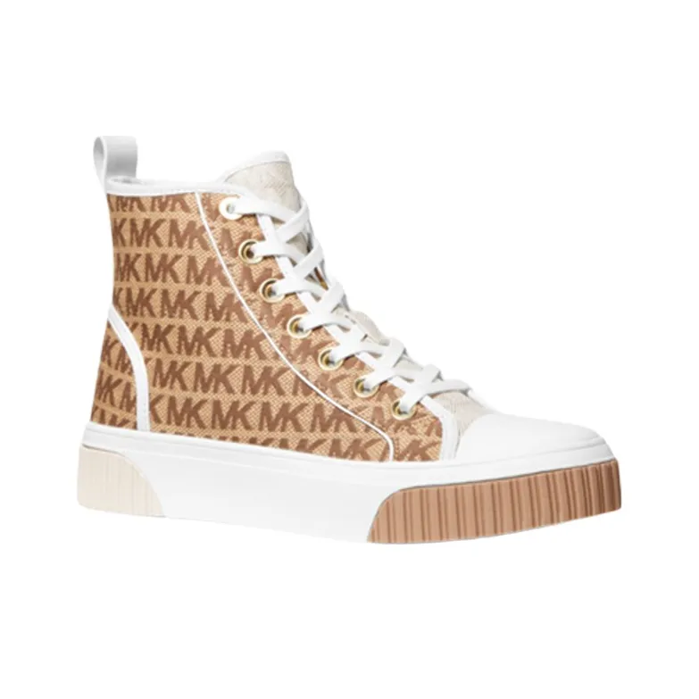 MICHAEL KORS Gertie Stylish Skateboarding Shoes Women's Brown-1