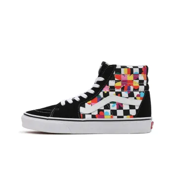 Vans Sk8 Hi 'Floral Checkerboard' Sneakers
