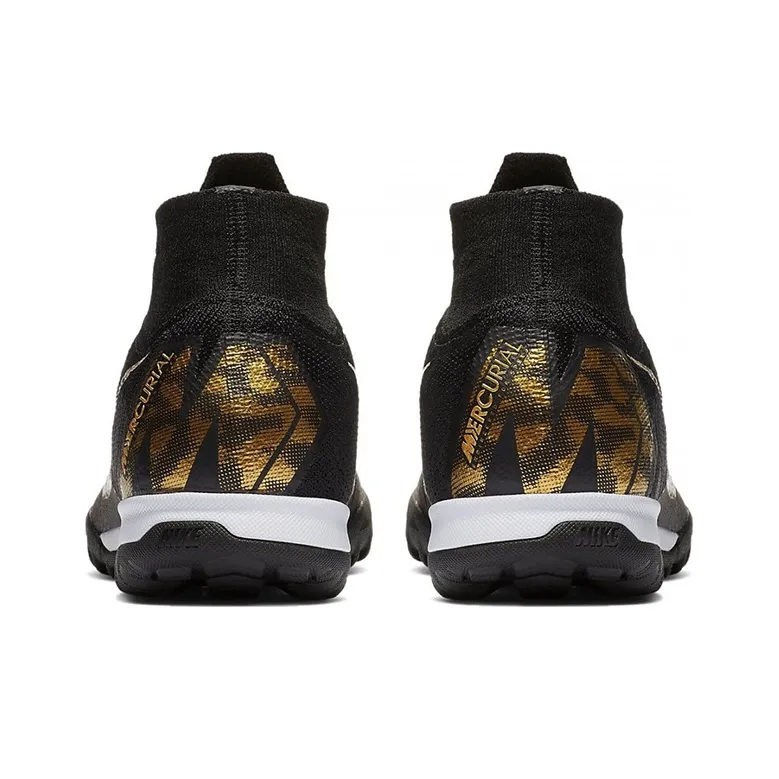 Nike Mercurial SuperflyX 6 Elite Tf Turf 'Black Gold'-4