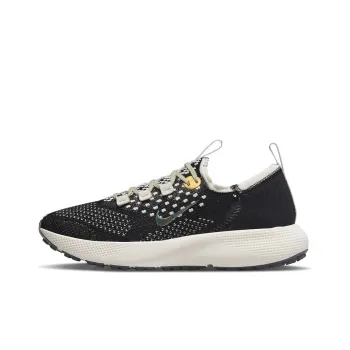 Nike React Escape Run Flyknit 'Black Metallic Vivid Gold' Women's