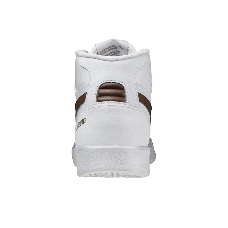 Mizuno Skateboard Shoes Unisex Mid-Top White-3