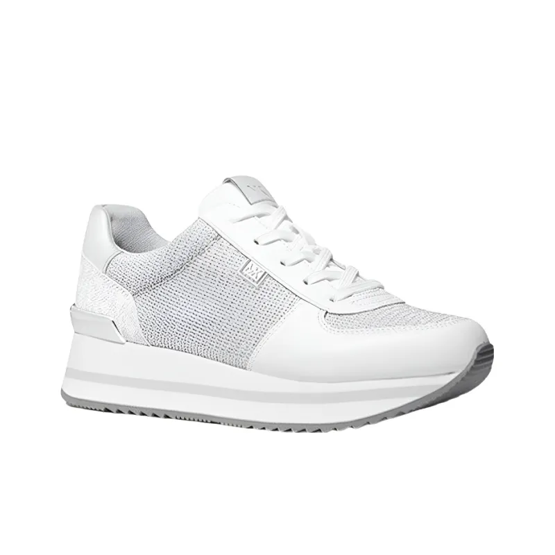 MICHAEL KORS Monique Low-Top Casual Shoes Women's Silver-2