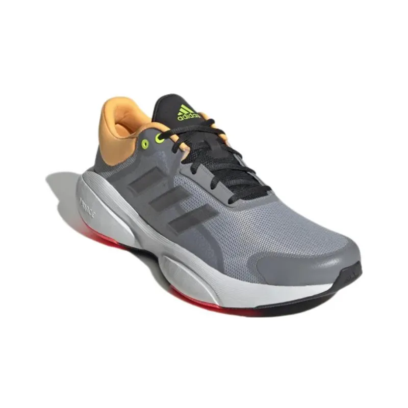 Adidas Response Cushioning Wear-Resistant Low-Top Running Shoes Men's Smoke Gray-2