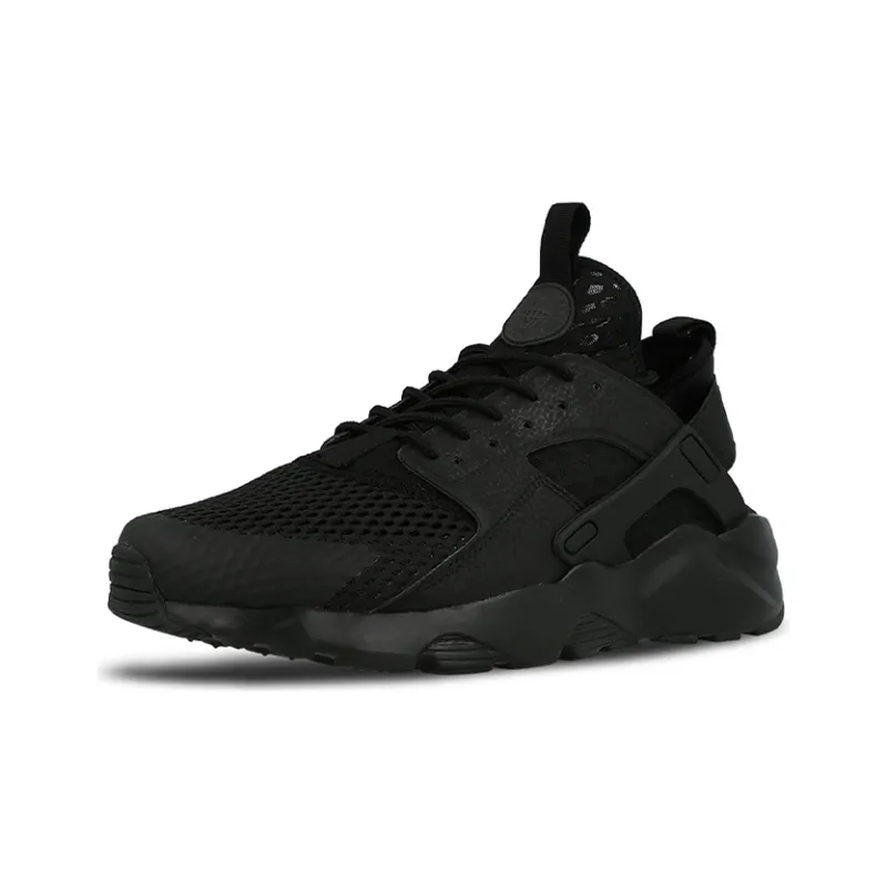 Nike Huarache Run Cushioning Anti-Slip And Wear-Resistant Low-Top Running Shoes Men's Black-2