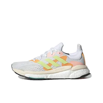 Adidas Solarboost 4 Running Shoes Women's Low-Top White/Green/Orange