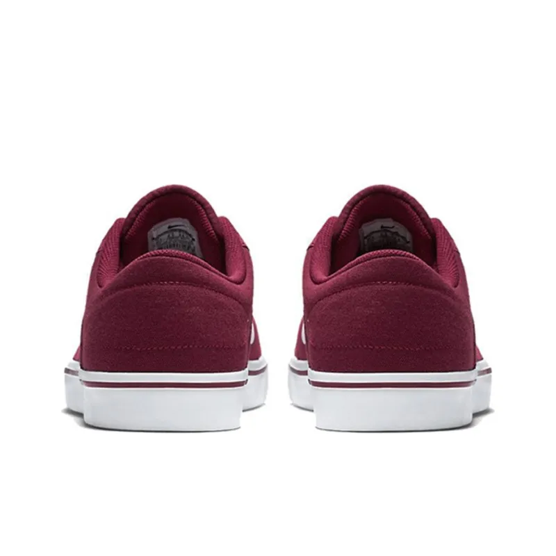 Nike SB Portmore Lightweight Low-Top Skateboard Shoes Men's Maroon-3