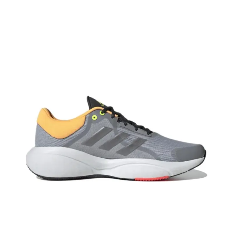 Adidas Response Cushioning Wear-Resistant Low-Top Running Shoes Men's Smoke Gray-1