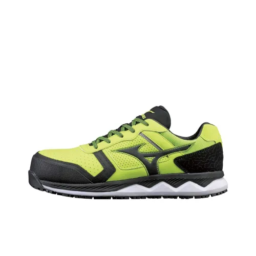 Mizuno Almighty Casual Shoes Unisex Low-Top Neon Green/Black