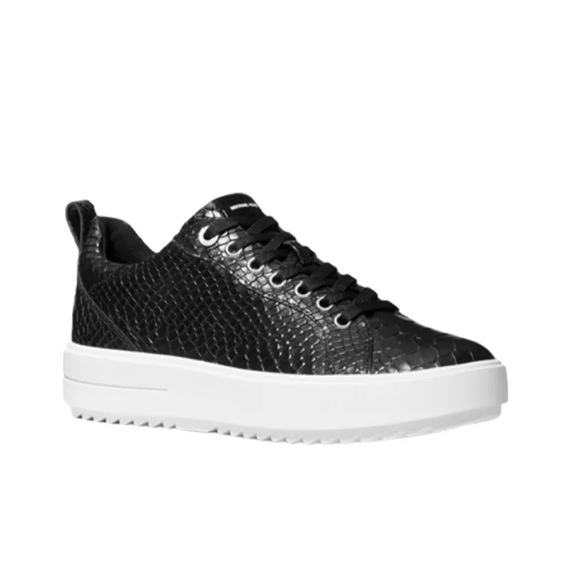 MICHAEL KORS Emmett Low Top Stylish Skateboarding Shoes Women's Black-2