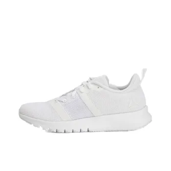 Reebok Print Lite Rush Wear-Resistant Low-Top Running Shoes Women's White