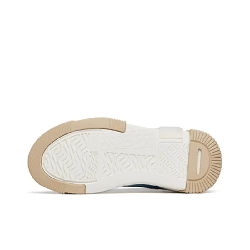 Anta Low Top Skateboard Shoes Women's Blue-5