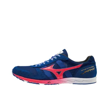 Mizuno Wave Sky 5 Running Shoes Unisex Low-Top Blue/Pink