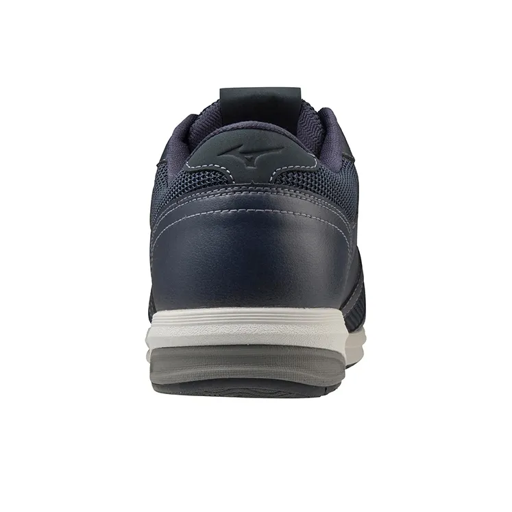Mizuno Anti Slip And Wear Resistant Breathable Cushioning Coverage Support Low Top Casual Shoes Men's Dark Blue-3
