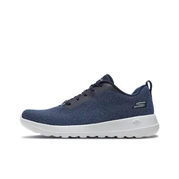 Skechers GO WALK Ma Cushioning Anti Slip Wear Resistant Breathability Low Top Casual Shoes Women's Blue Black