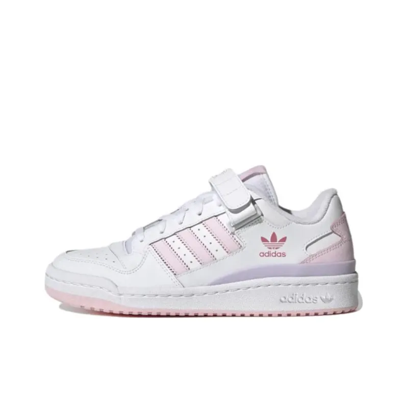 Adidas Forum Low White Clear Pink Women's-0