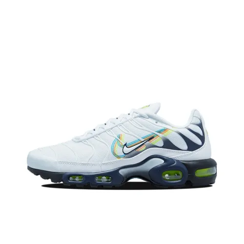 Nike Air Max Plus 3D Swoosh White Volt Football Grey Blackened Blue