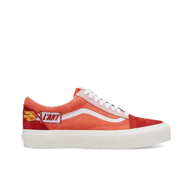 Old Skool Kar L'Art De L'Automobile X Vans Vlt Lx 'Exhaust Pack Red'-1