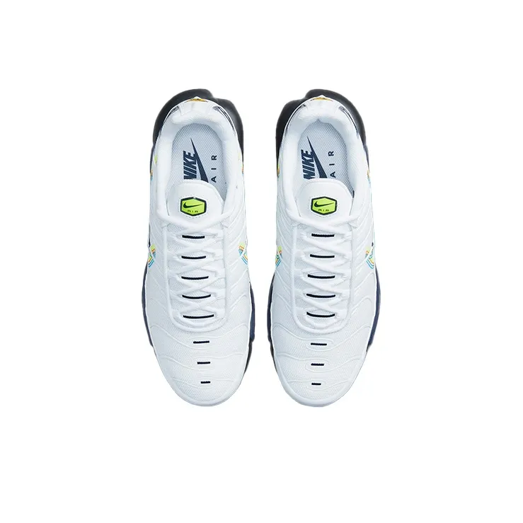 Nike Air Max Plus 3D Swoosh White Volt Football Grey Blackened Blue-2