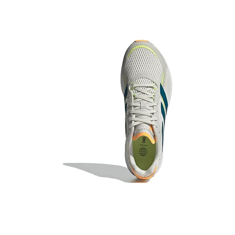 Adidas SL20.3 Abrasion Resistant Low Top Running Shoes Men's Gray Blue-4