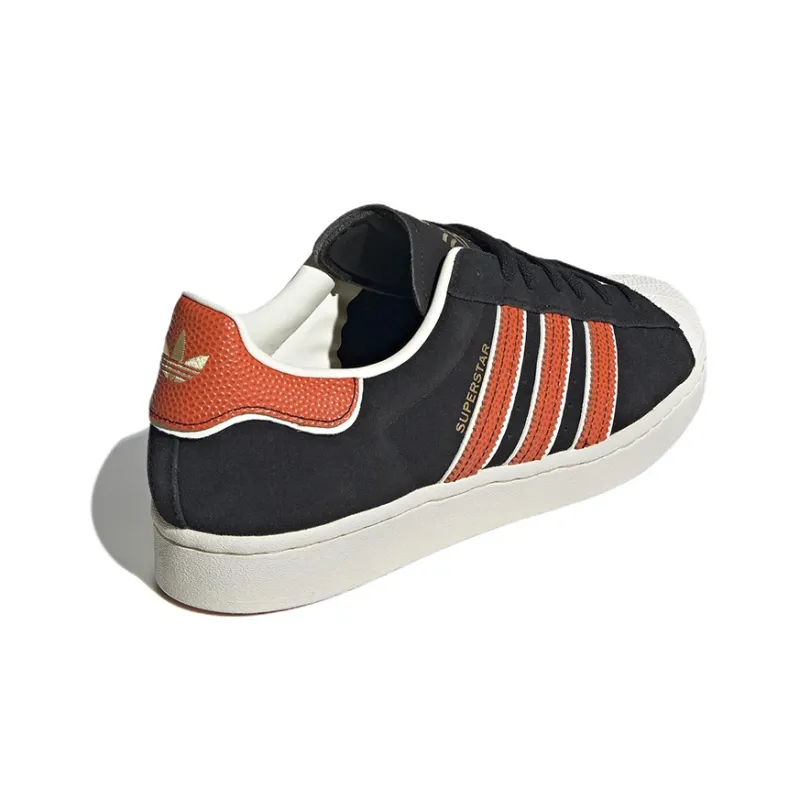 Adidas Originals Superstar Shoes 'Black Basketball'-3