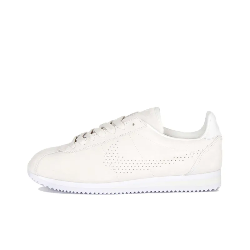 Nike Cortez Cushioning Anti-Slip And Wear-Resistant Low-Top Running Shoes Men's White-0