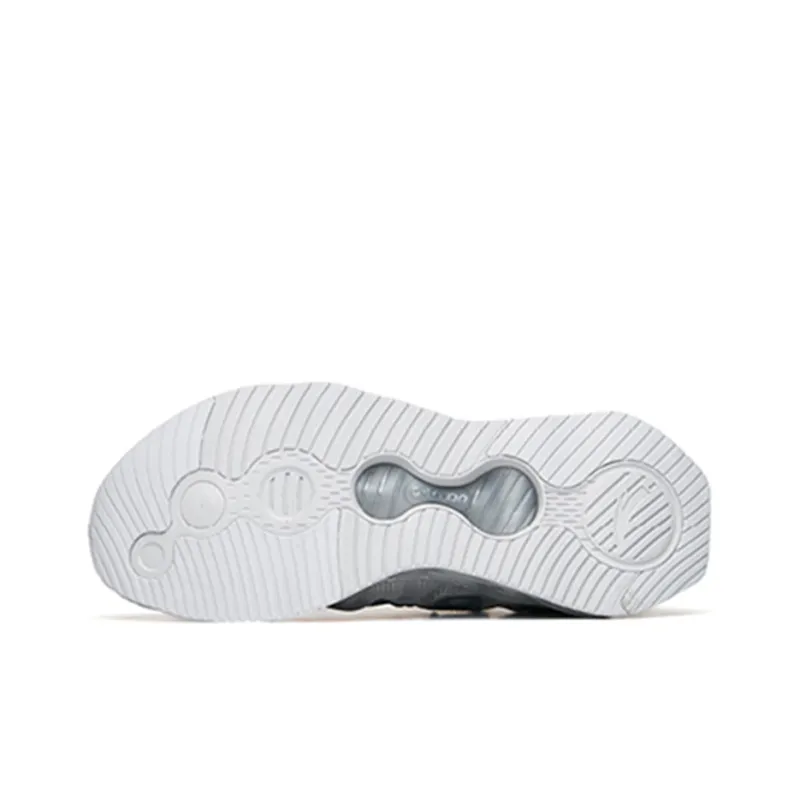 Anta Running Collection Cushioned Anti Slip And Wear Resistant Lightweight Low Top Running Shoes Men's Silver-5