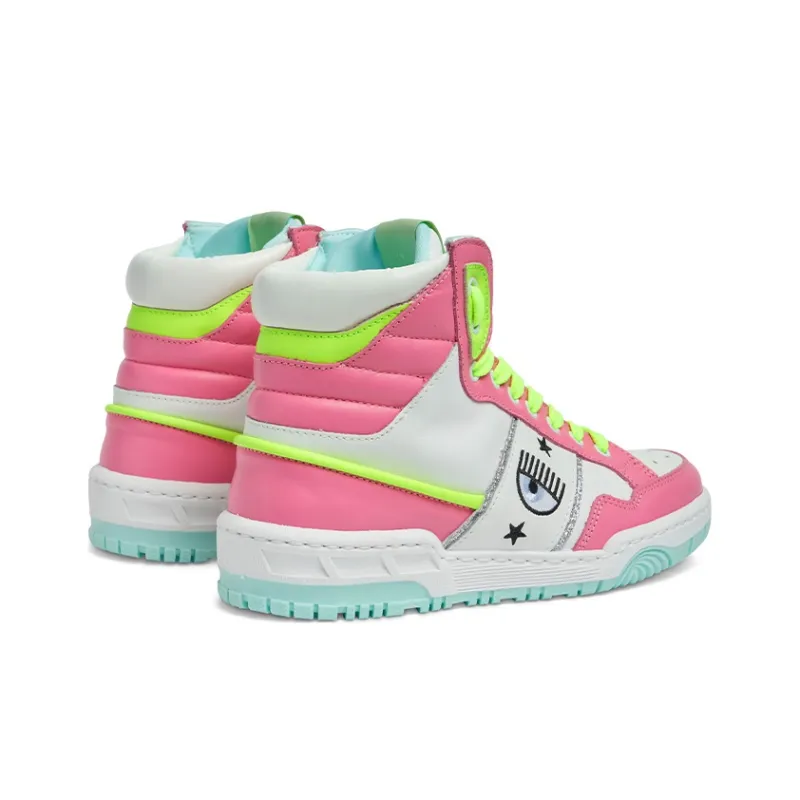 CHIARA FERRAGNI CF-1 Stylish Skateboarding Shoes Women's Pink-3