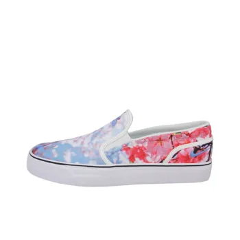 Nike Toki Slip On 'White Blue Red' Women's