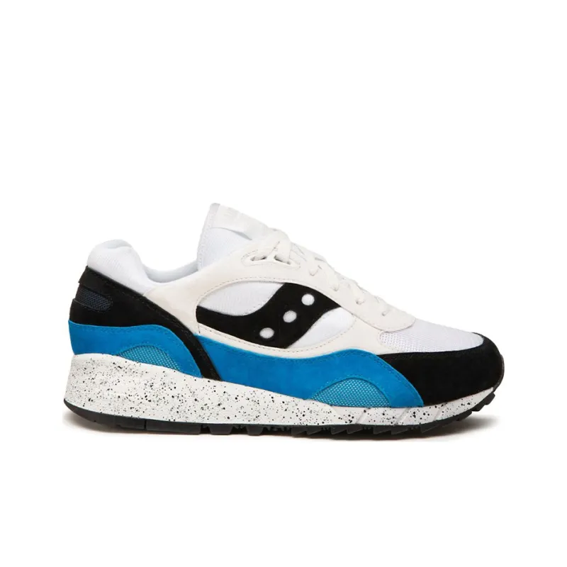 Saucony Shadow 6000 Low Top Running Shoes Men's White Blue Black-1