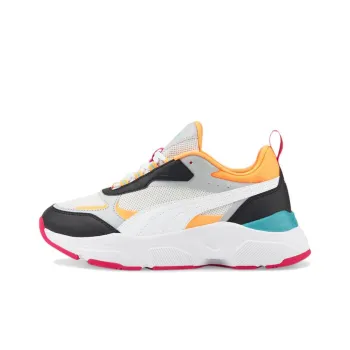 PUMA Cassia Casual Shoes Women's Low-Top White/Orange/Black/Blue