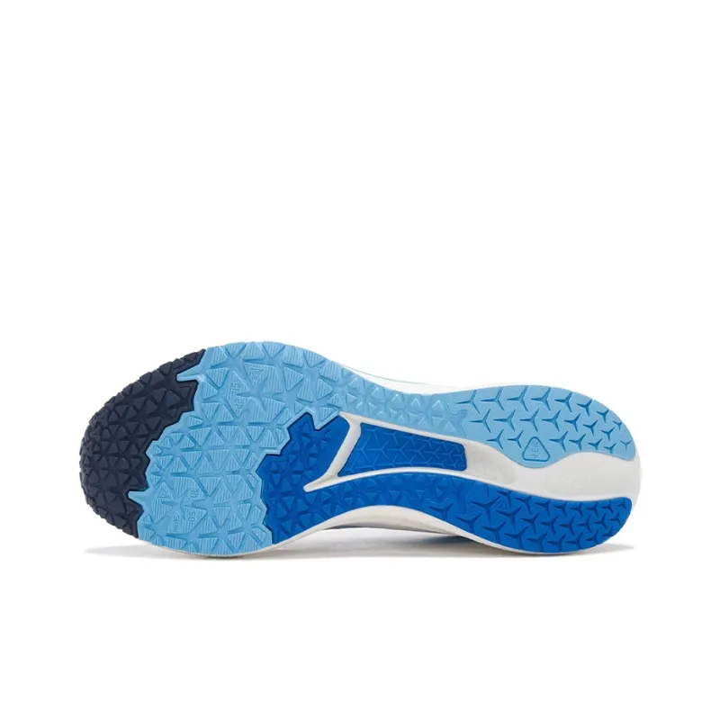 LiNing Red Hare 5 Cushioning Anti Slip And Wear Resistant Low Top Running Shoes White Blue-6
