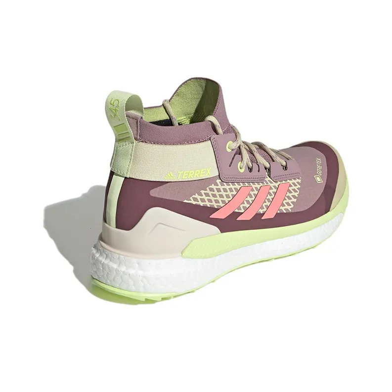 Adidas Terrex Free Hiker Gore Tex Acid Red Pulse Lime Women's-3
